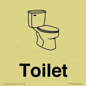 Dementia Toilet signs